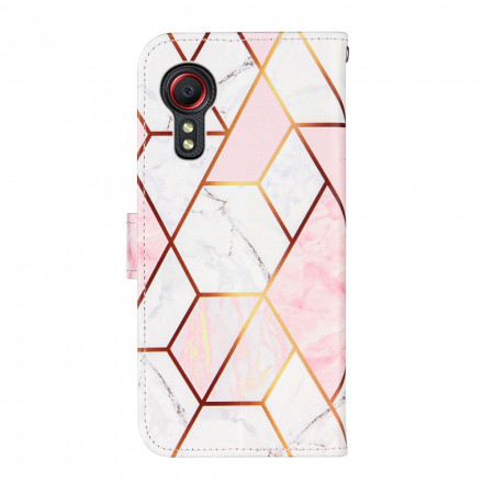 Housse Samsung Galaxy XCover 5 Marbre Géométrique Housse Samsung Galaxy XCover 5 Marbre Géométrique