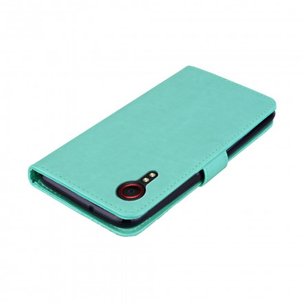 Housse Samsung Galaxy XCover 5 Hibou Mandala et Lanière Housse Samsung Galaxy XCover 5 Hibou Mandala et Lanière