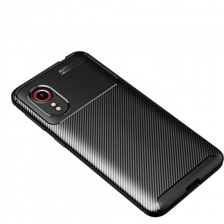 Coque Samsung Galaxy XCover 5 Flexible Texture Fibre Carbone Coque Samsung Galaxy XCover 5 Flexible Texture Fibre Carbone