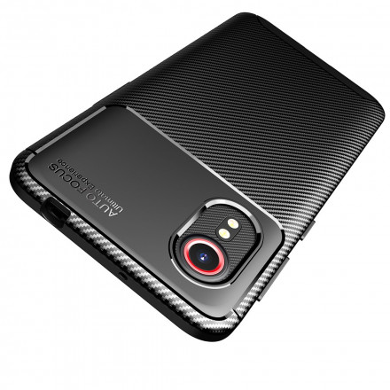 Coque Samsung Galaxy XCover 5 Flexible Texture Fibre Carbone Coque Samsung Galaxy XCover 5 Flexible Texture Fibre Carbone