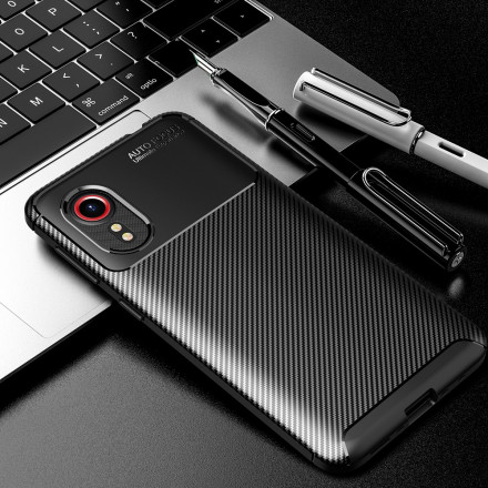 Coque Samsung Galaxy XCover 5 Flexible Texture Fibre Carbone Coque Samsung Galaxy XCover 5 Flexible Texture Fibre Carbone