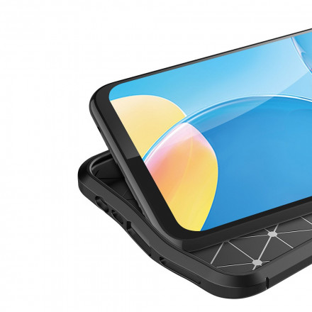 Coque Oppo A15 Effet Cuir Litchi Double line Coque Oppo A15 Effet Cuir Litchi Double line