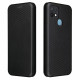 Flip Cover Oppo A15 Silicone Carbone Coloré Flip Cover Oppo A15 Silicone Carbone Coloré
