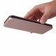 Flip Cover Oppo A15 Silicone Carbone Coloré Flip Cover Oppo A15 Silicone Carbone Coloré