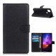 Housse Oppo A15 Simili Cuir Litchi Housse Oppo A15 Simili Cuir Litchi