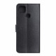Housse Oppo A15 Simili Cuir Litchi Housse Oppo A15 Simili Cuir Litchi