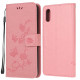 Housse Samsung Galaxy XCover 5 Papillons Et Fleurs À Lanière Housse Samsung Galaxy XCover 5 Papillons Et Fleurs À Lanière
