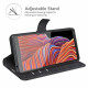 Housse Samsung Galaxy XCover 5 Effet Cuir Design Housse Samsung Galaxy XCover 5 Effet Cuir Design