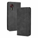 Flip Cover Samsung Galaxy XCover 5 Effet Cuir Vintage Stylisé Flip Cover Samsung Galaxy XCover 5 Effet Cuir Vintage Stylisé
