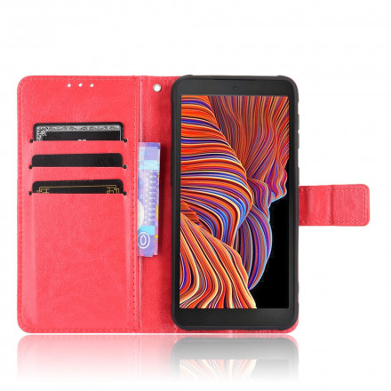 Housse Samsung Galaxy XCover 5 Simili Cuir Flashy Housse Samsung Galaxy XCover 5 Simili Cuir Flashy