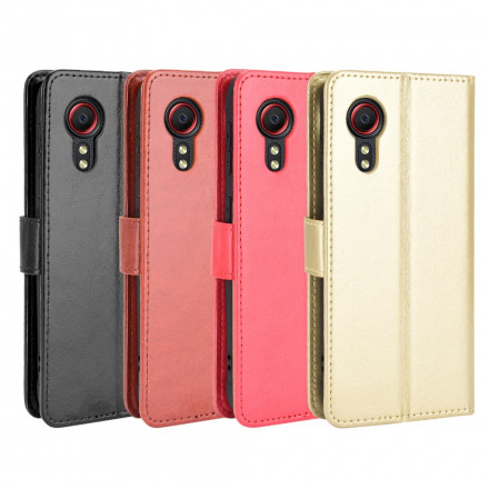 Housse Samsung Galaxy XCover 5 Simili Cuir Flashy Housse Samsung Galaxy XCover 5 Simili Cuir Flashy