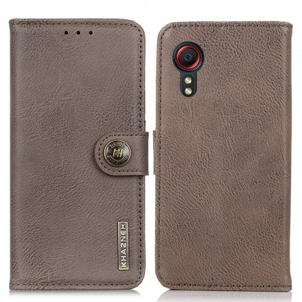 Housse Samsung Galaxy XCover 5 Simili Cuir KHAZNEH Housse Samsung Galaxy XCover 5 Simili Cuir KHAZNEH