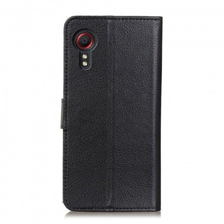 Housse Samsung Galaxy XCover 5 Simili Cuir Traditionnel Housse Samsung Galaxy XCover 5 Simili Cuir Traditionnel