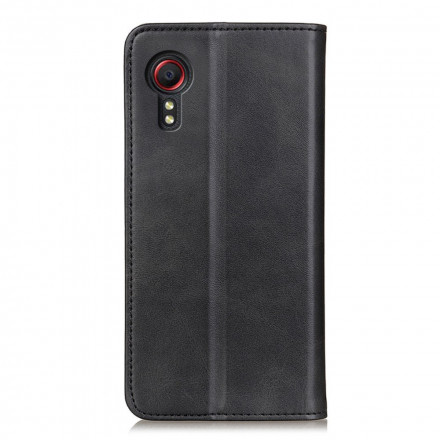 Flip Cover Samsung Galaxy XCover 5 Cuir Fendu Flip Cover Samsung Galaxy XCover 5 Cuir Fendu