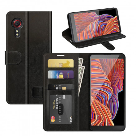 Housse Samsung Galaxy XCover 5 Style Cuir Traditionnel Housse Samsung Galaxy XCover 5 Style Cuir Traditionnel