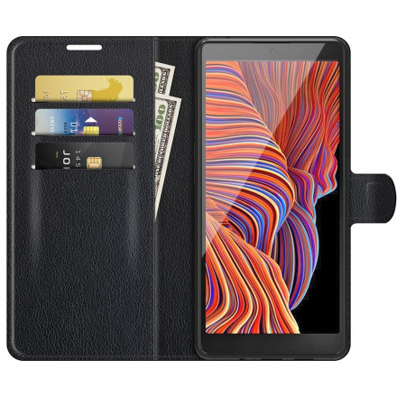 Housse Samsung Galaxy XCover 5 Simili Cuir Traditionnel Housse Samsung Galaxy XCover 5 Simili Cuir Traditionnel