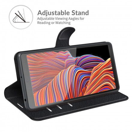 Housse Samsung Galaxy XCover 5 Simili Cuir Traditionnel Housse Samsung Galaxy XCover 5 Simili Cuir Traditionnel