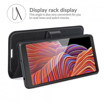 Housse Samsung Galaxy XCover 5 Simili Cuir Traditionnel Housse Samsung Galaxy XCover 5 Simili Cuir Traditionnel