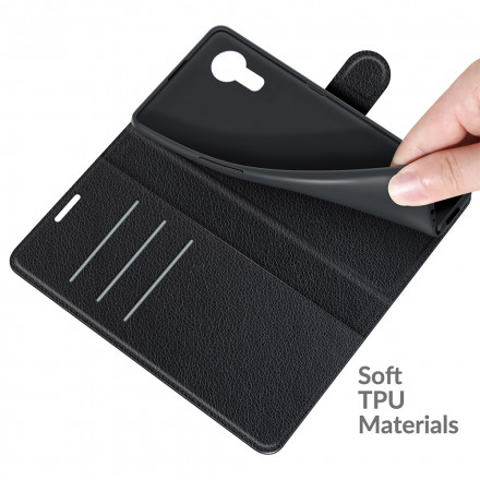 Housse Samsung Galaxy XCover 5 Simili Cuir Traditionnel Housse Samsung Galaxy XCover 5 Simili Cuir Traditionnel