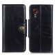 Housse Samsung Galaxy XCover 5 Simili Cuir Bouton Vintage