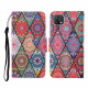 Housse Oppo A15 Patchwork avec Lanière Housse Oppo A15 Patchwork avec Lanière