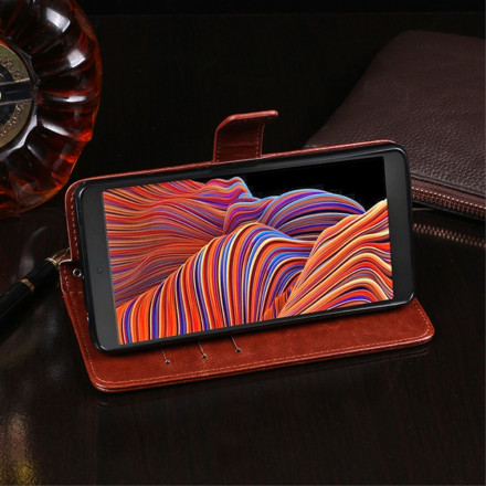 Housse Samsung Galaxy XCover 5 Simili Cuir IDEWEI Housse Samsung Galaxy XCover 5 Simili Cuir IDEWEI