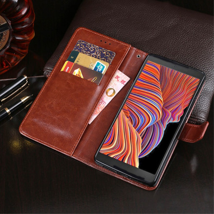 Housse Samsung Galaxy XCover 5 Simili Cuir IDEWEI Housse Samsung Galaxy XCover 5 Simili Cuir IDEWEI
