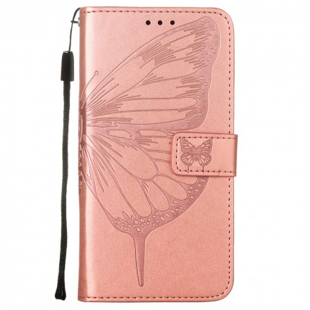 Housse Samsung Galaxy XCover 5 Papillon Design avec Lanière Housse Samsung Galaxy XCover 5 Papillon Design avec Lanière