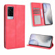 Flip Cover Vivo X60 Effet Cuir Vintage Stylisé Flip Cover Vivo X60 Effet Cuir Vintage Stylisé