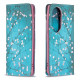 Flip Cover Huawei P50 Pro Branches Fleuries Flip Cover Huawei P50 Pro Branches Fleuries