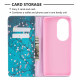 Flip Cover Huawei P50 Pro Branches Fleuries Flip Cover Huawei P50 Pro Branches Fleuries