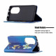 Flip Cover Huawei P50 Pro Papillons Colorés Flip Cover Huawei P50 Pro Papillons Colorés