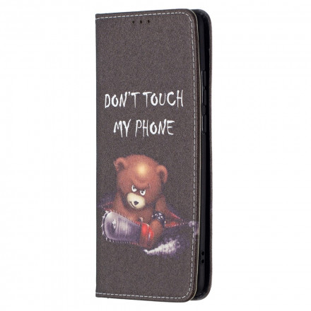 Flip Cover Huawei P50 Pro Ours Dangereux Flip Cover Huawei P50 Pro Ours Dangereux