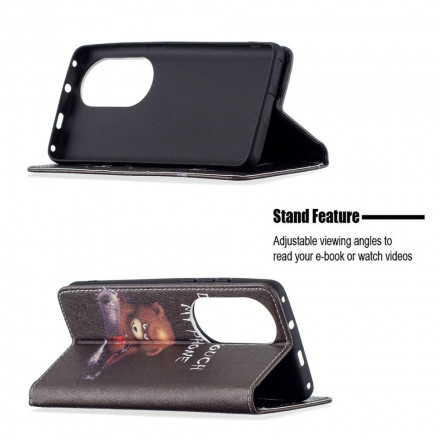 Flip Cover Huawei P50 Pro Ours Dangereux Flip Cover Huawei P50 Pro Ours Dangereux