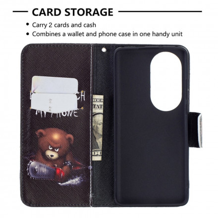 Housse Huawei P50 Pro Ours Dangereux Housse Huawei P50 Pro Ours Dangereux