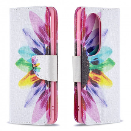 Housse Huawei P50 Pro Fleur Aquarelle Housse Huawei P50 Pro Fleur Aquarelle