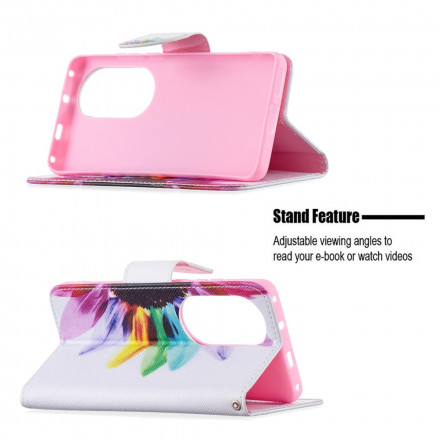 Housse Huawei P50 Pro Fleur Aquarelle Housse Huawei P50 Pro Fleur Aquarelle
