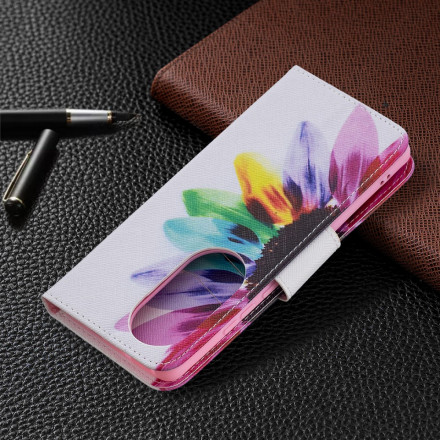 Housse Huawei P50 Pro Fleur Aquarelle Housse Huawei P50 Pro Fleur Aquarelle