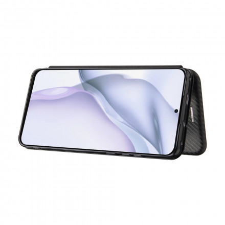 Flip Cover Huawei P50 Pro Fibre Carbone Flip Cover Huawei P50 Pro Fibre Carbone