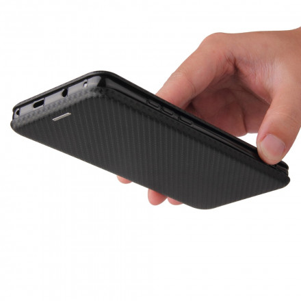 Flip Cover Huawei P50 Pro Fibre Carbone Flip Cover Huawei P50 Pro Fibre Carbone