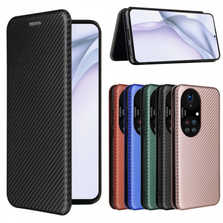 Flip Cover Huawei P50 Pro Fibre Carbone Flip Cover Huawei P50 Pro Fibre Carbone