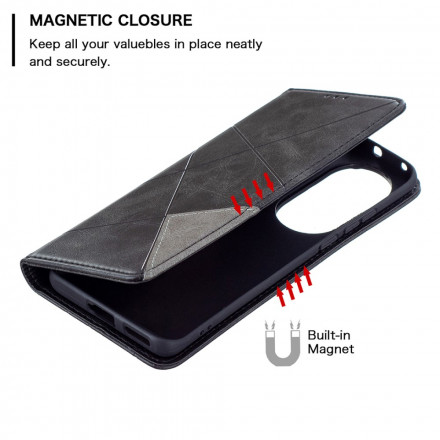 Flip Cover Huawei P50 Pro Style Artiste Flip Cover Huawei P50 Pro Style Artiste
