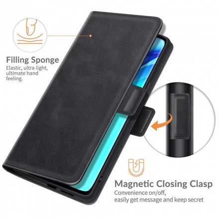 Housse Huawei P50 Pro Style Cuir Design