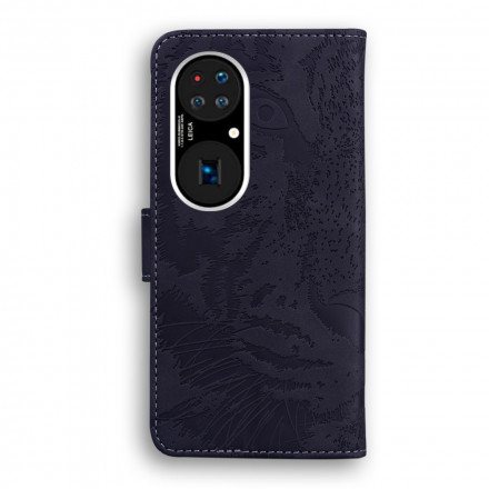 Housse Huawei P50 Pro Empreinte Face de Tigre Housse Huawei P50 Pro Empreinte Face de Tigre