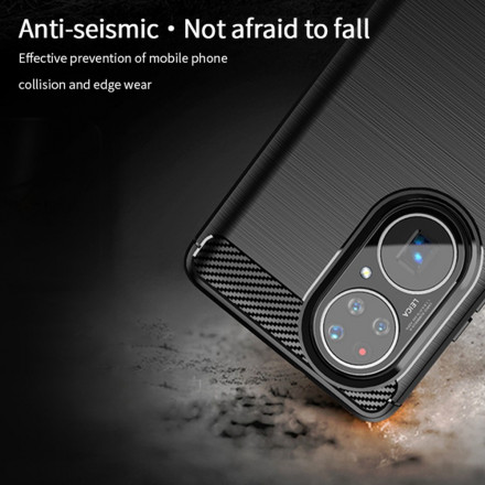 Coque Huawei P50 Pro Fibre Carbone Brossée MOFI Coque Huawei P50 Pro Fibre Carbone Brossée MOFI