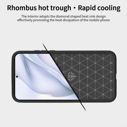 Coque Huawei P50 Pro Fibre Carbone Brossée MOFI Coque Huawei P50 Pro Fibre Carbone Brossée MOFI