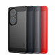 Coque Huawei P50 Pro Fibre Carbone Brossée MOFI Coque Huawei P50 Pro Fibre Carbone Brossée MOFI