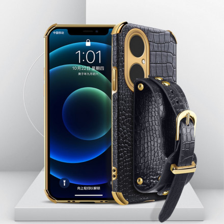 Coque Huawei P50 Pro Croco Bracelet Coque Huawei P50 Pro Croco Bracelet