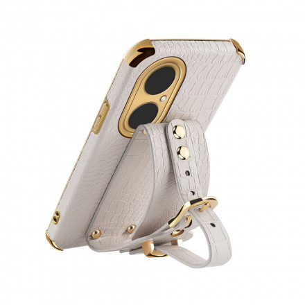 Coque Huawei P50 Pro Croco Bracelet Coque Huawei P50 Pro Croco Bracelet