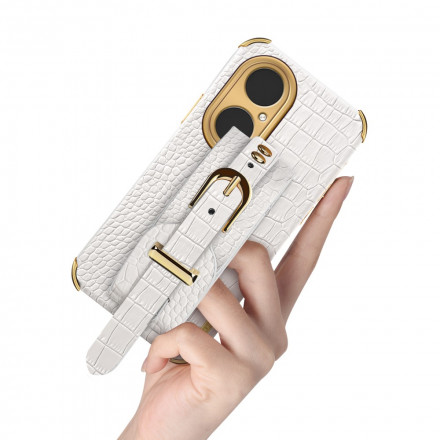 Coque Huawei P50 Pro Croco Bracelet Coque Huawei P50 Pro Croco Bracelet